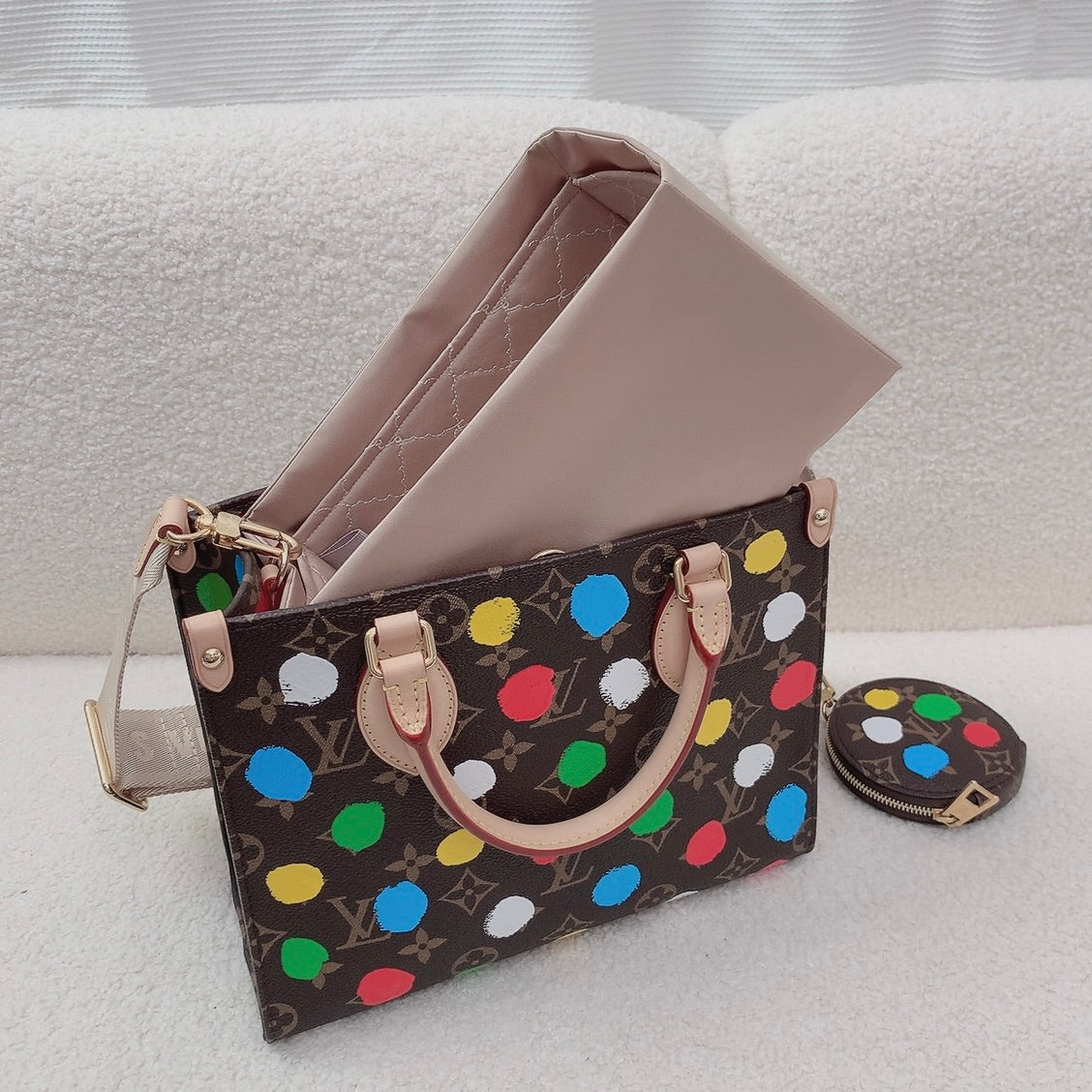 Jolie in Bag インナーバッグ｜ルイ・ヴィトン オンザゴー PM 専用