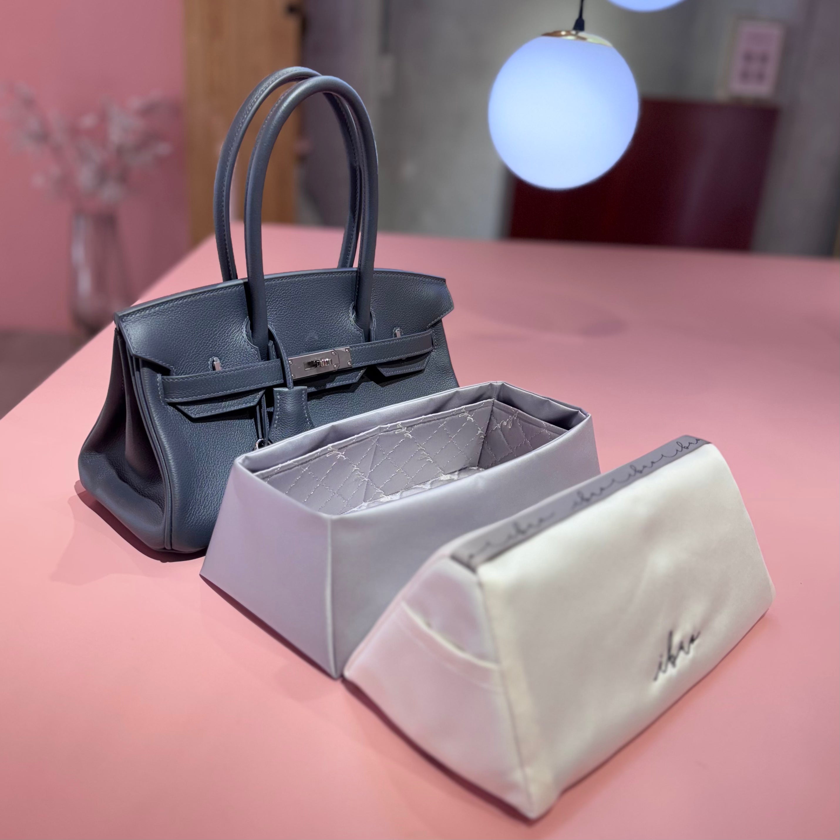 ibao バッグピロー｜エルメス ショルダーバーキン ミニ 専用