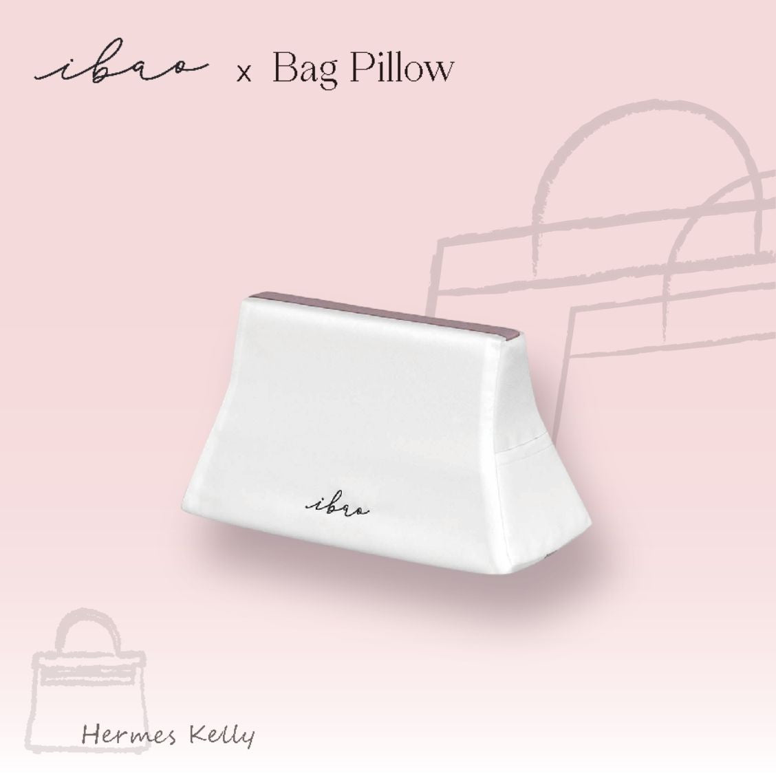 ibao Bag Pillow | Hermès Kelly 28 Inner Stitching Only