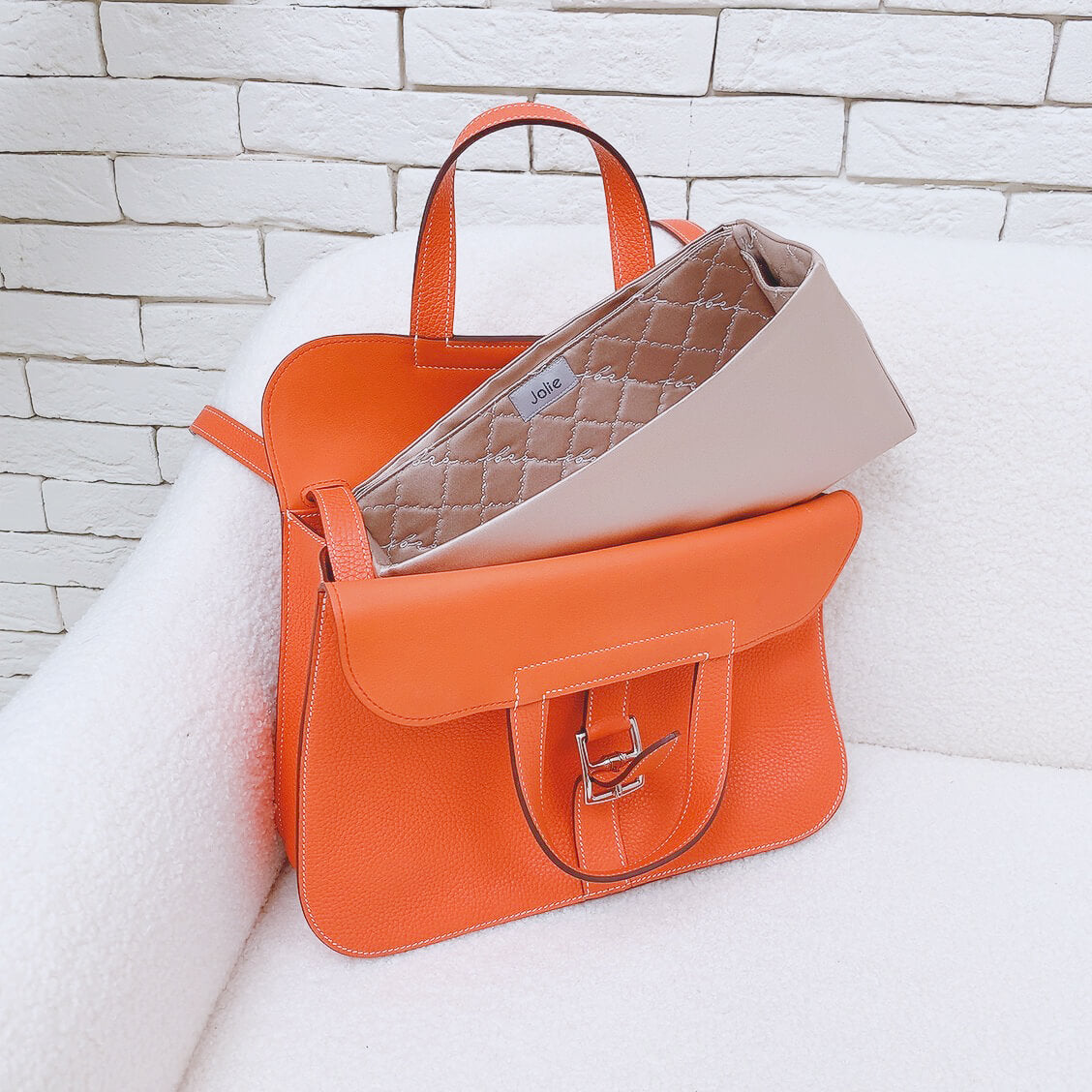 Jolie in Bag インナーバッグ｜エルメス アルザン 25 専用