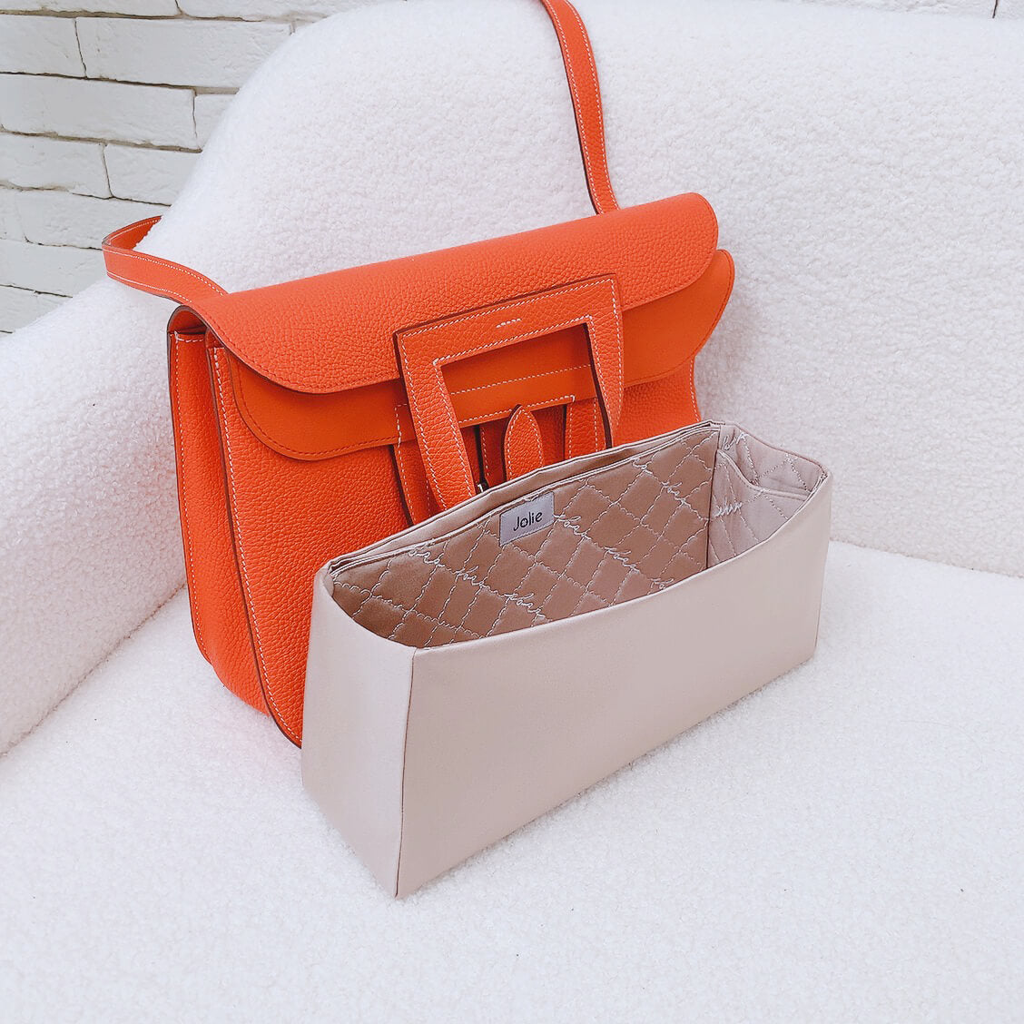 Jolie in Bag インナーバッグ｜エルメス アルザン 25 専用