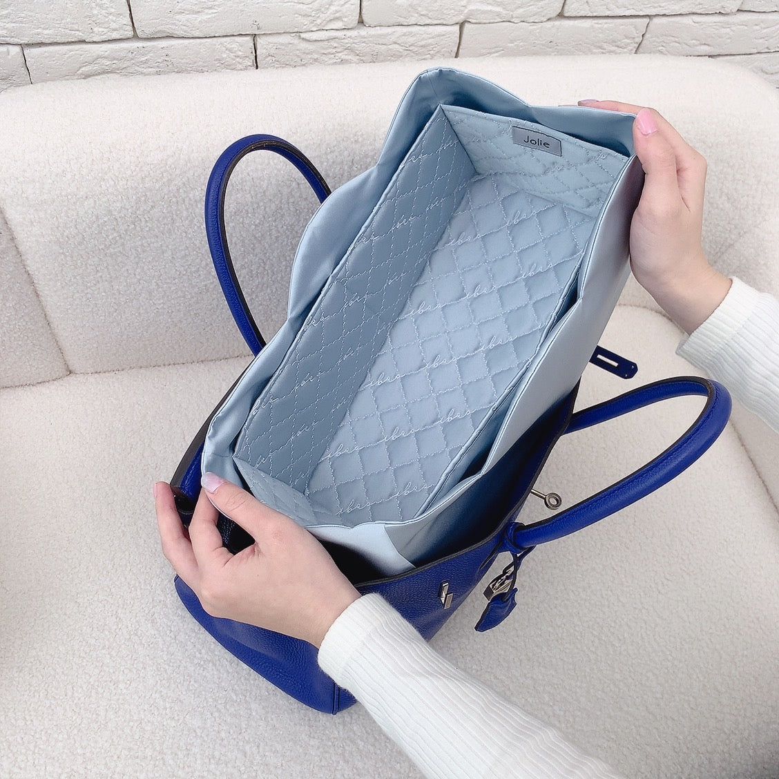 Jolie in Bag インナーバッグ｜エルメス バーキン 30 内縫い 専用