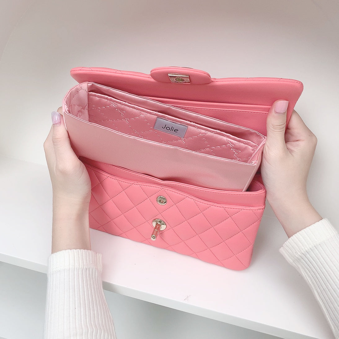 Jolie in Bag インナーバッグ｜シャネル クラシック フラップ 23 スモール 専用