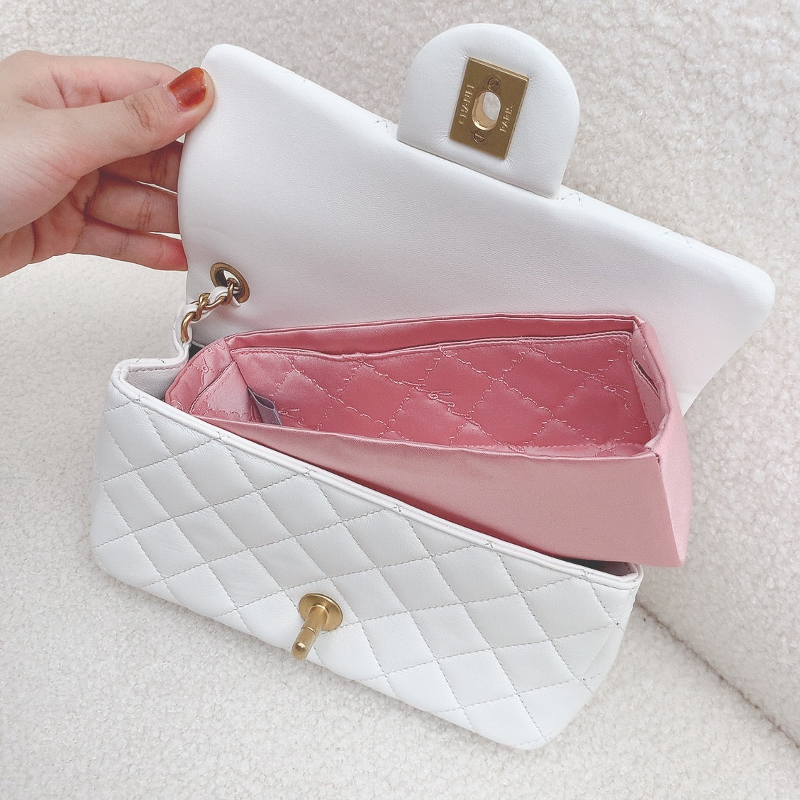 Jolie in Bag インナーバッグ｜シャネル クラシック フラップ 20 ミニ 専用