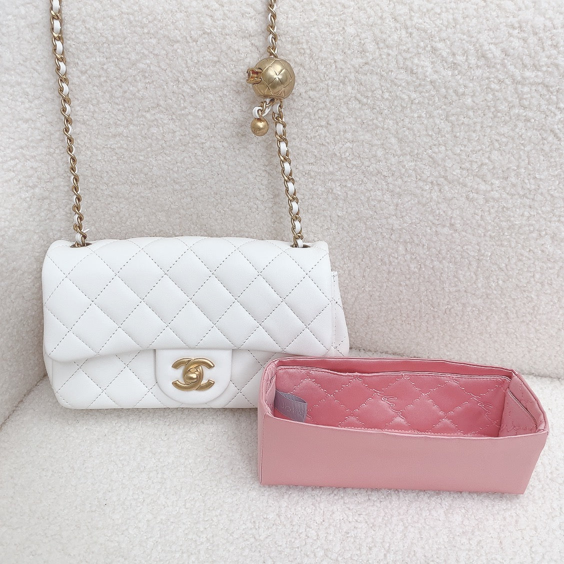 Jolie in Bag インナーバッグ｜シャネル クラシック フラップ 20 ミニ 専用