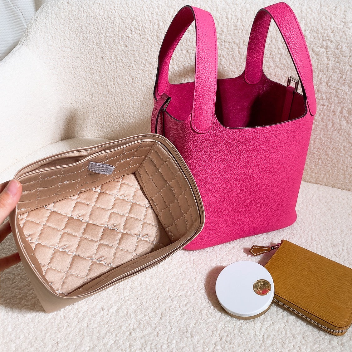 Jolie in Bag インナーバッグ｜エルメス ピコタン 18 専用