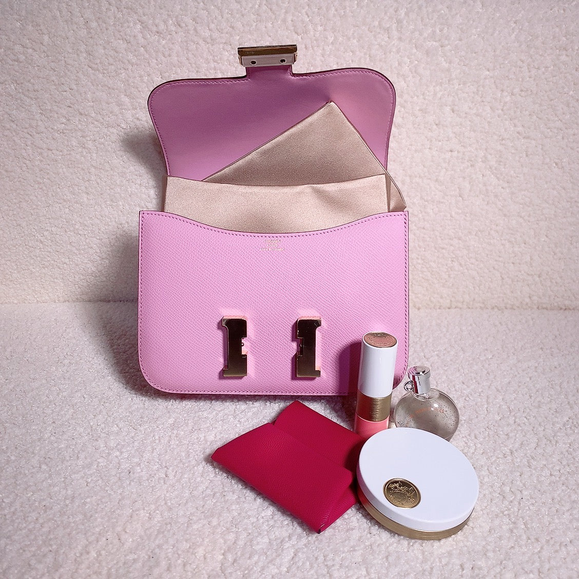 Jolie in Bag インナーバッグ｜エルメス コンスタンス 19 専用［2枚セット］