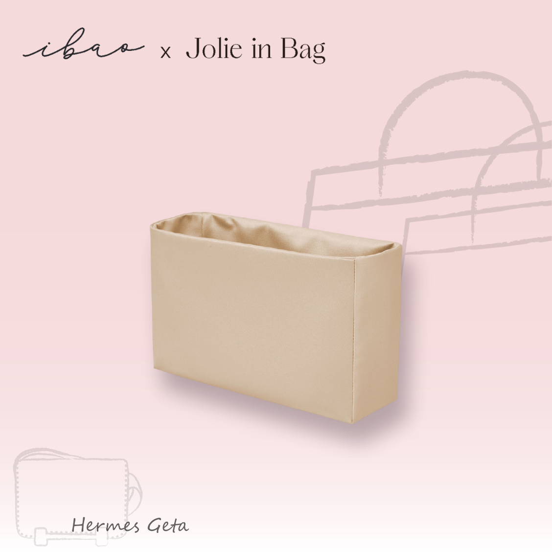 Jolie in Bag インナーバッグ｜エルメス ゲタ 専用