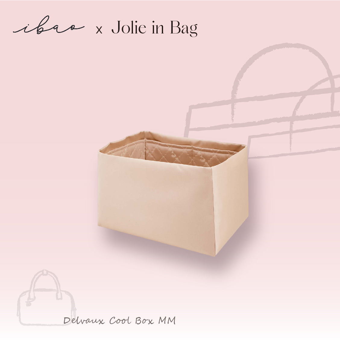 Jolie in Bag インナーバッグ｜デルヴォー クールボックス MM 専用