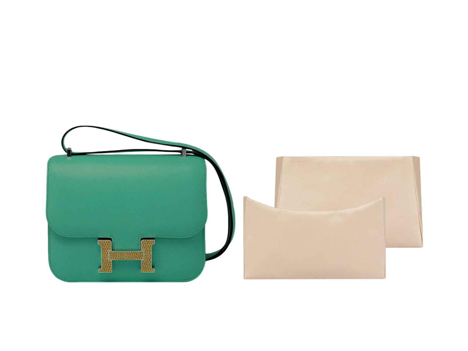 Jolie in Bag インナーバッグ｜エルメス コンスタンス 19 専用［2枚セット］