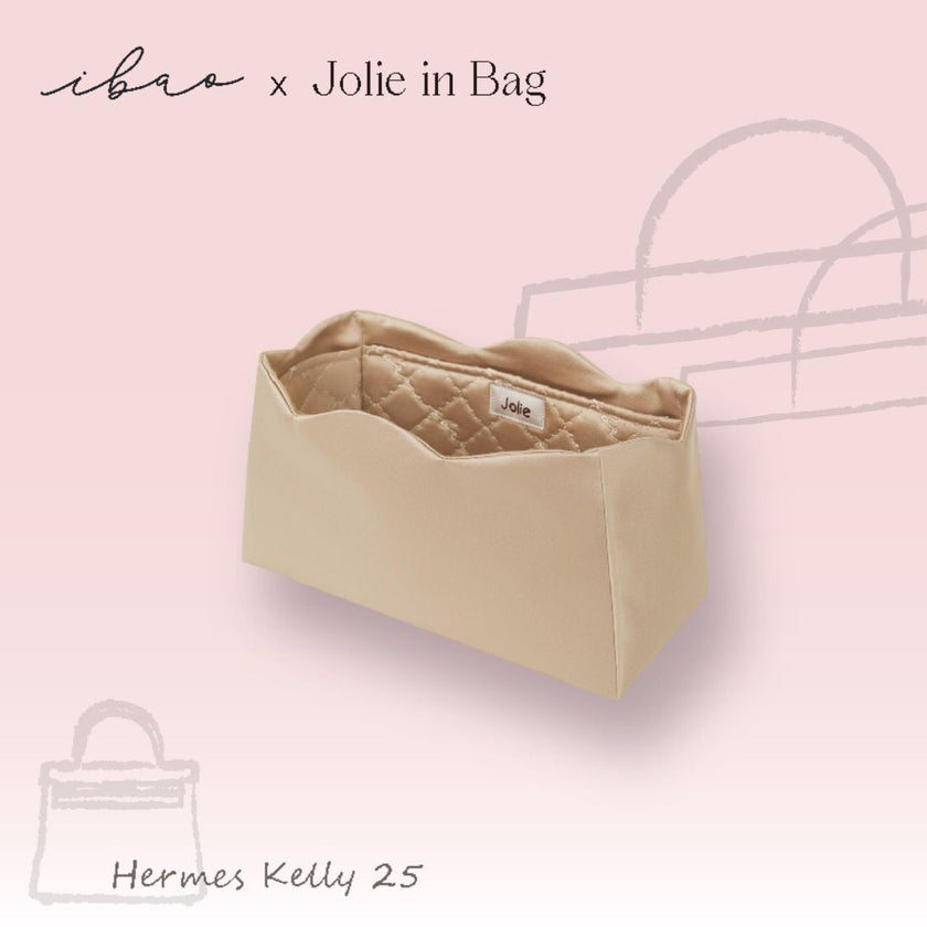 Jolie in Bag インナーバッグ｜エルメス ケリー 25 内縫い 専用