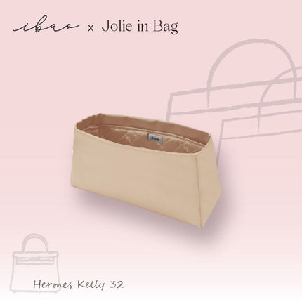 Jolie in Bag インナーバッグ｜エルメス ケリー 32 内縫い 専用