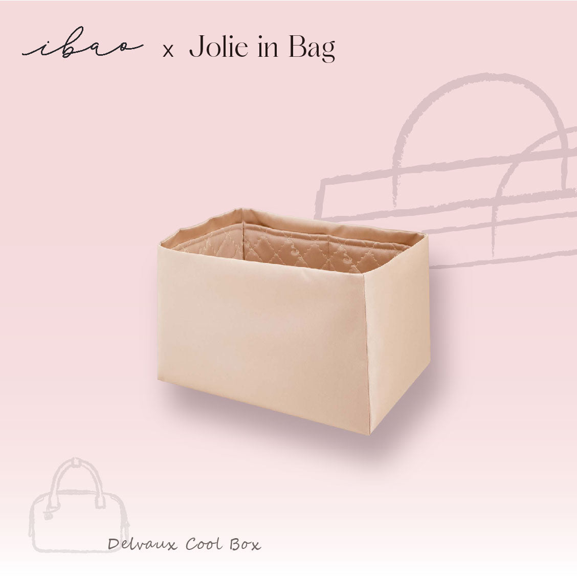 Jolie in Bag インナーバッグ｜デルヴォー クールボックス ミニ 専用
