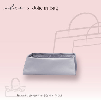 Jolie in Bag インナーバッグ｜エルメス ショルダーバーキン ミニ 専用