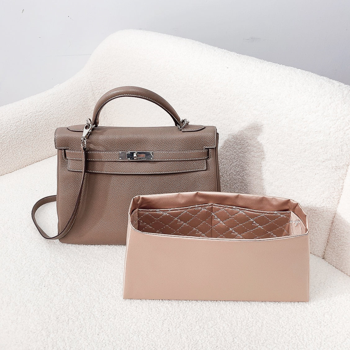 Jolie in Bag インナーバッグ｜エルメス ケリー 32 内縫い 専用