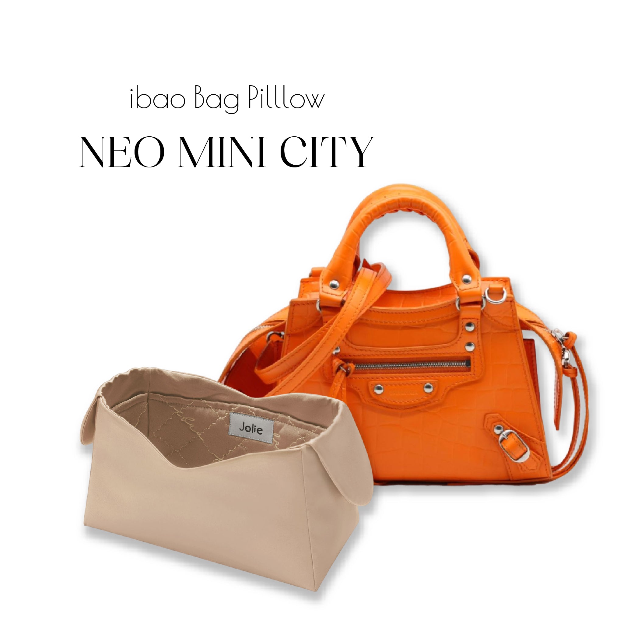 Jolie in Bag Inner Bag | Exclusively for Balenciaga Neo Classic City Mini