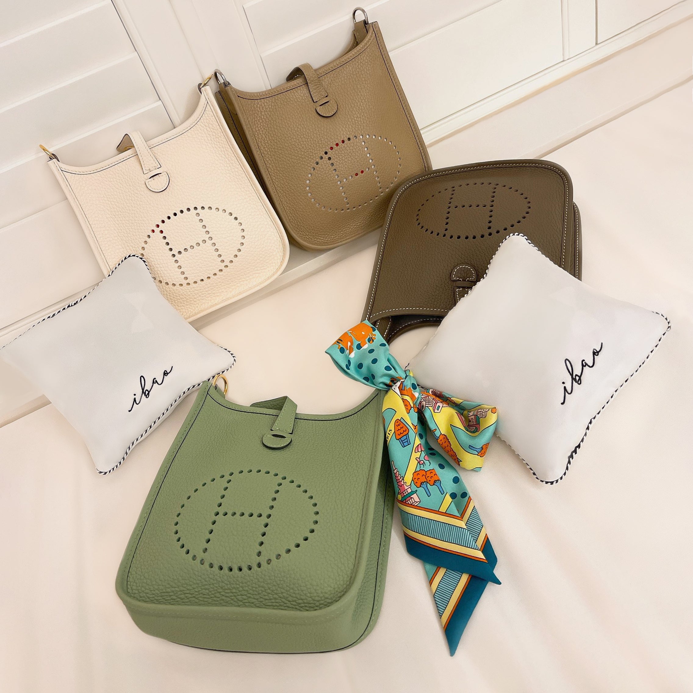 ibao バッグピロー｜シャネル ハンドル 24 専用  VV02［2枚セット］